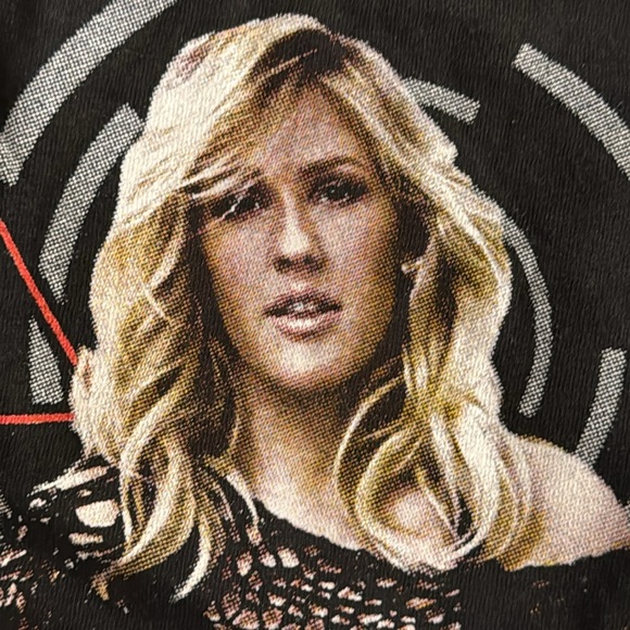 2016 Ellie Goulding Delirium Music Tour Graphic Concert T-shirt Unisex Black - Picture 1 of 10